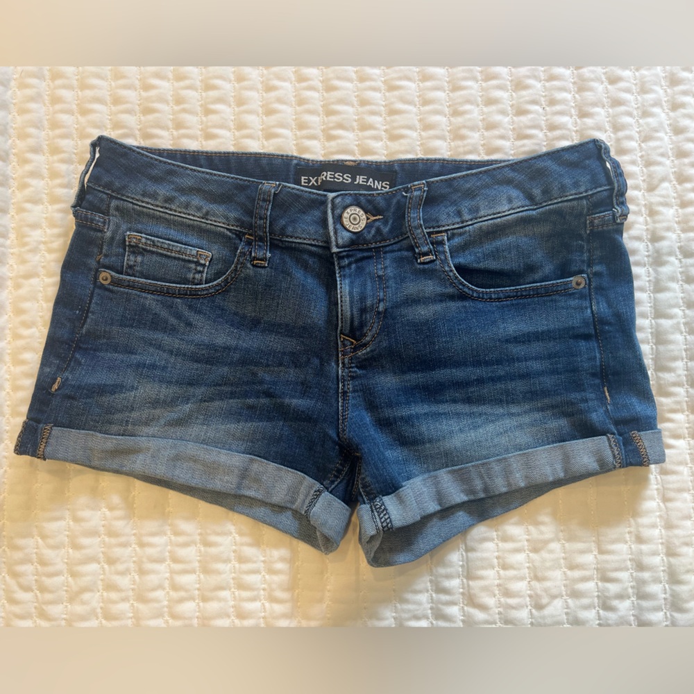 Size 2 Express Denim Shorts
